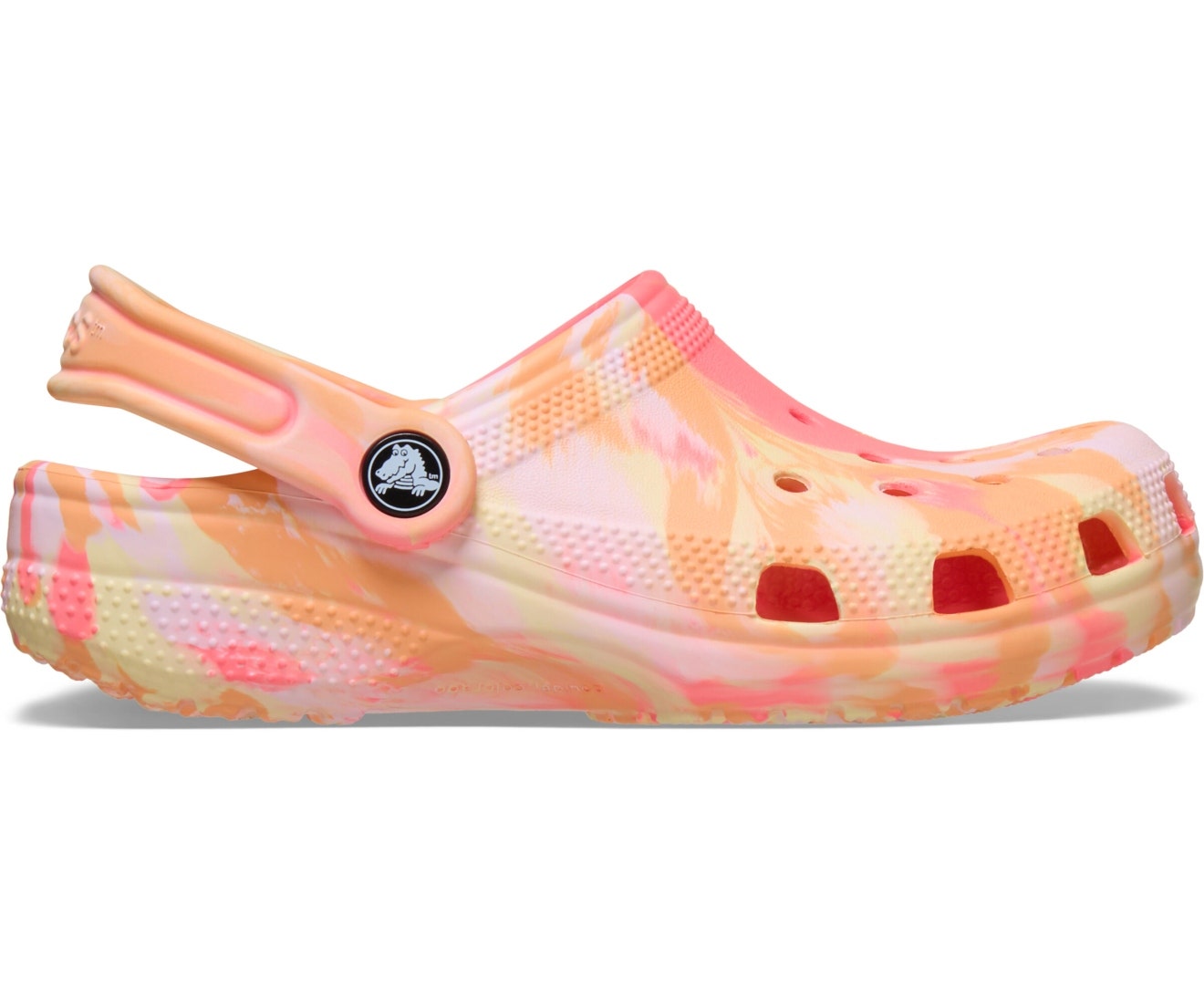 Classic Marbled Guava/Multi Kids Clog