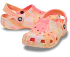 Classic Marbled Guava/Multi Kids Clog