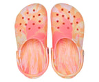 Classic Marbled Guava/Multi Kids Clog