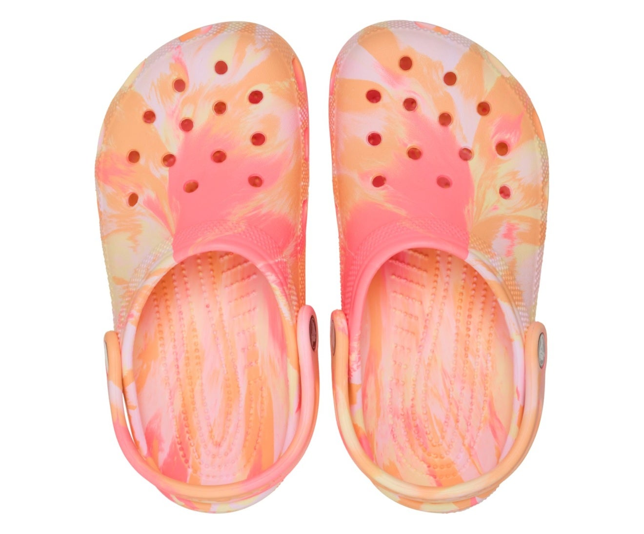 Classic Marbled Guava/Multi Kids Clog