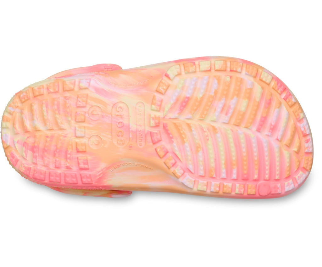 Classic Marbled Guava/Multi Kids Clog
