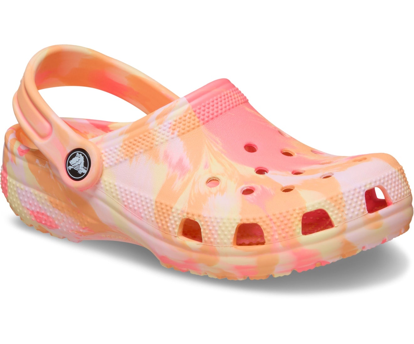 Classic Marbled Guava/Multi Kids Clog