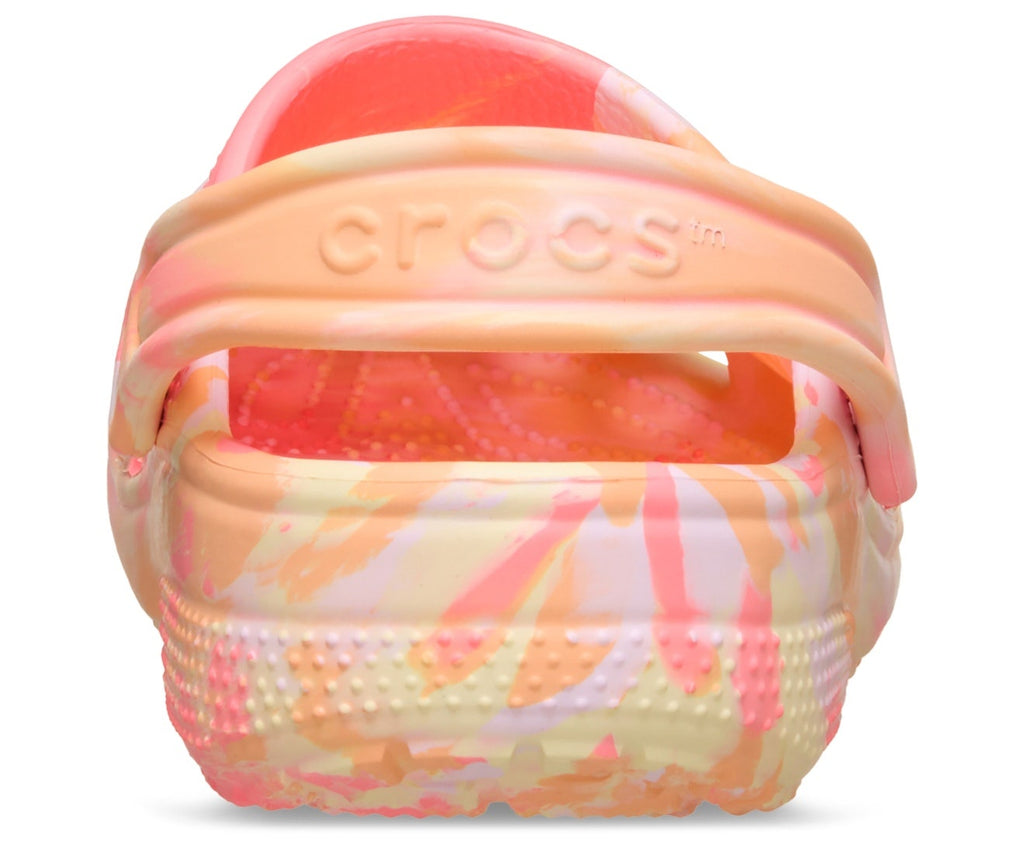 Classic Marbled Guava/Multi Kids Clog