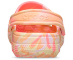 Classic Marbled Guava/Multi Kids Clog