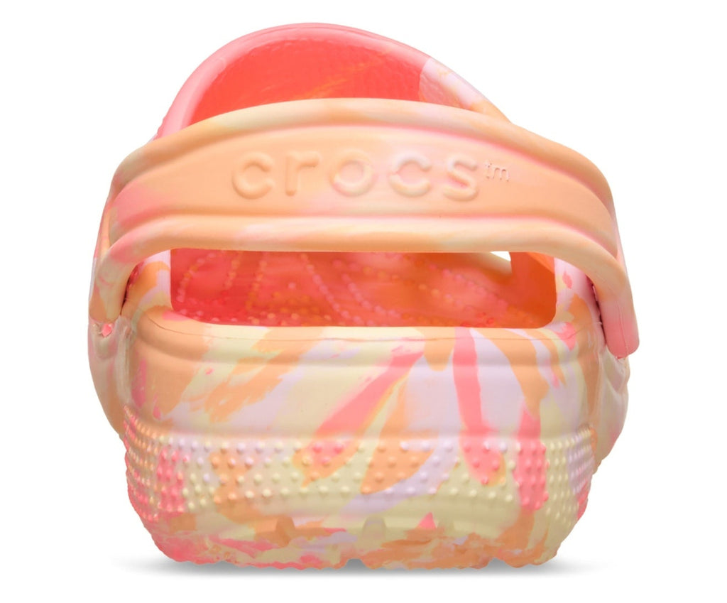 Classic Marbled Guava/Multi Kids Clog