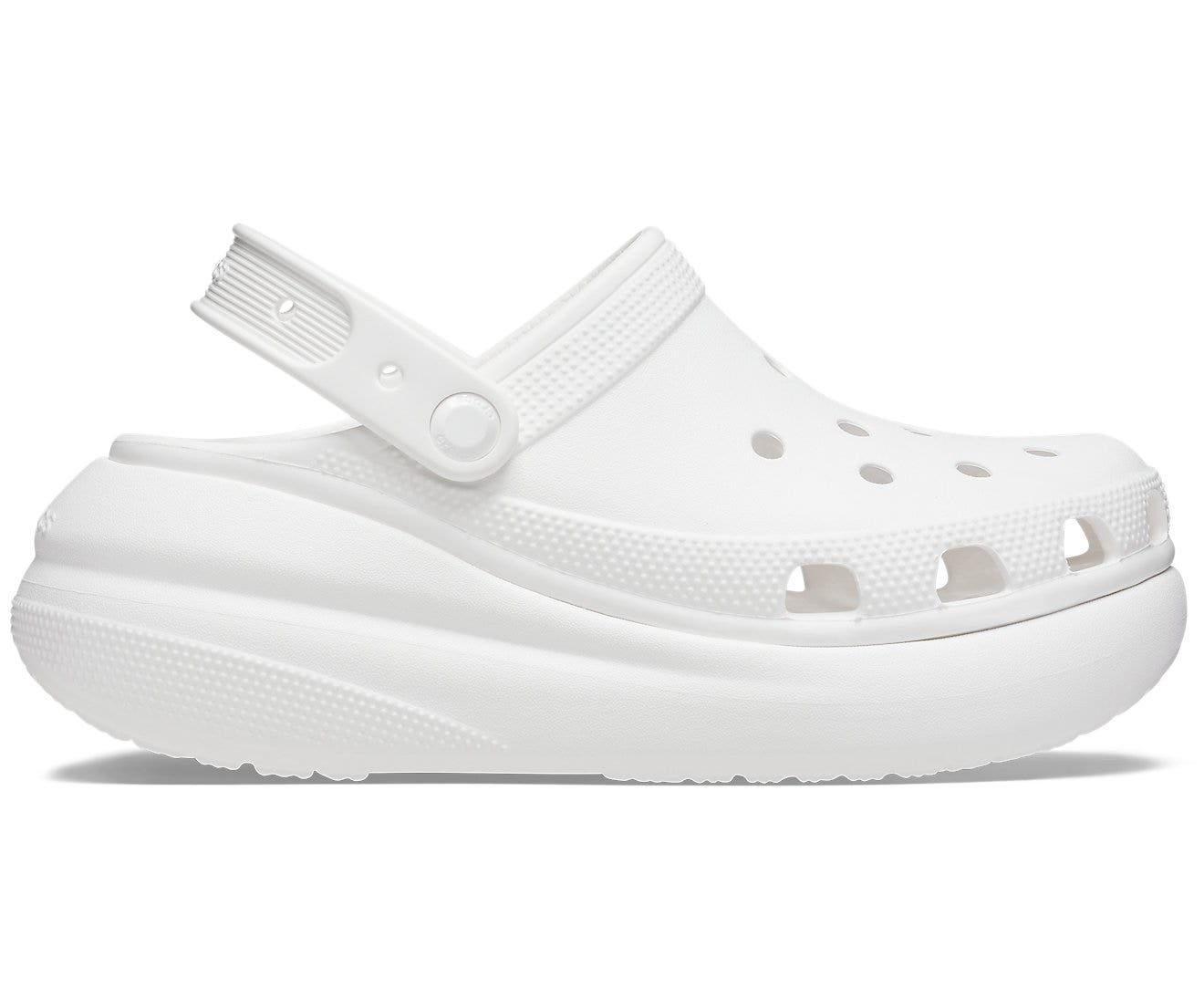 Crush White Unisex Clog