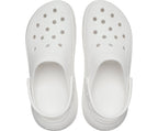 Crush White Unisex Clog