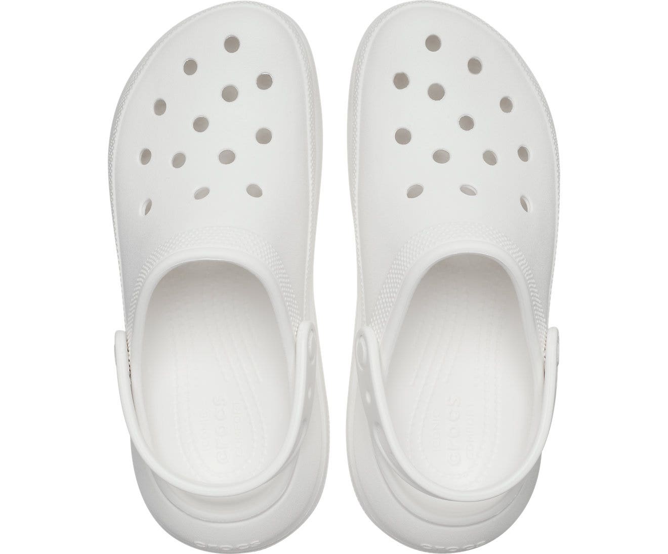 Crush White Unisex Clog
