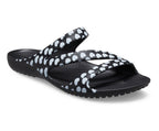 Kadee II Heart Print Black/White Women Sandal