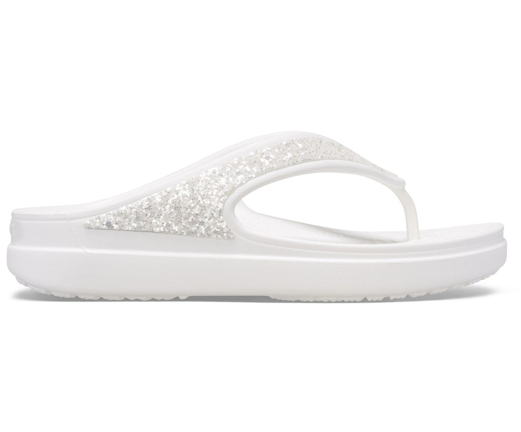 Sloane Glitter White Women Flip