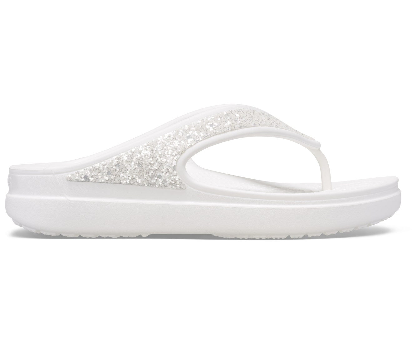 Sloane Glitter White Women Flip