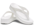 Sloane Glitter White Women Flip