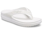Sloane Glitter White Women Flip