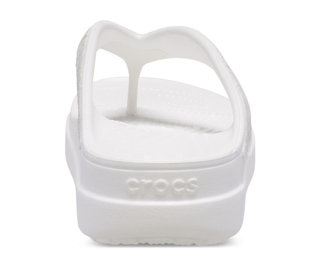 Sloane Glitter White Women Flip