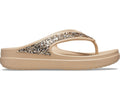 Sloane Glitter Chai/Gold Women Flip