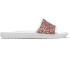 Sloane Glitter Low Oyster/Rose Gold Women Slide