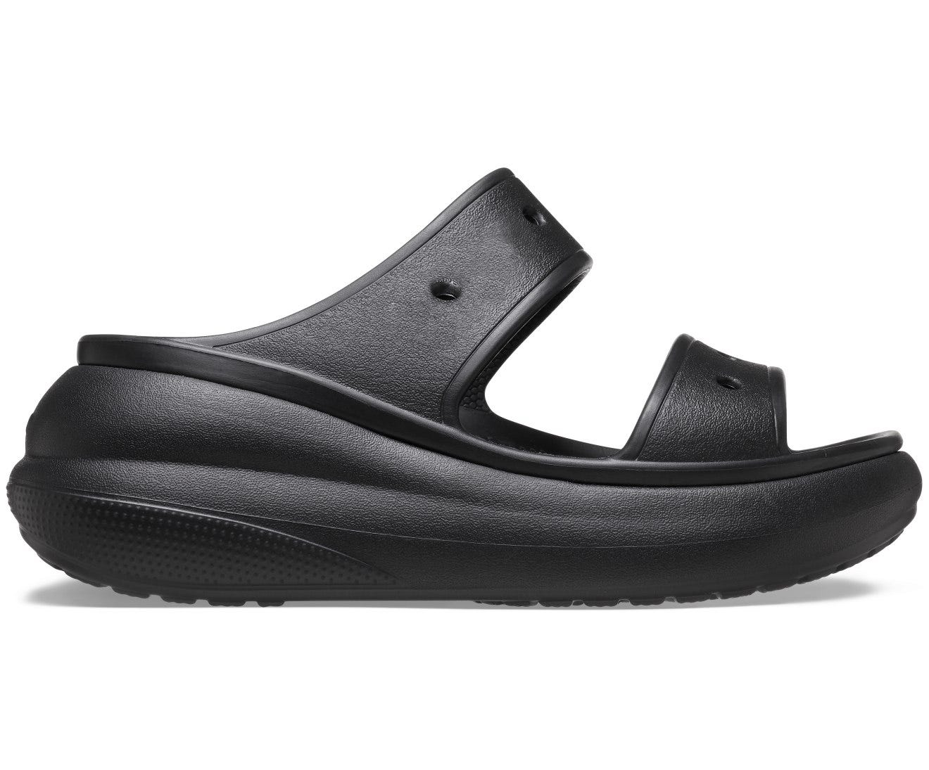 Crush Black Unisex Sandal