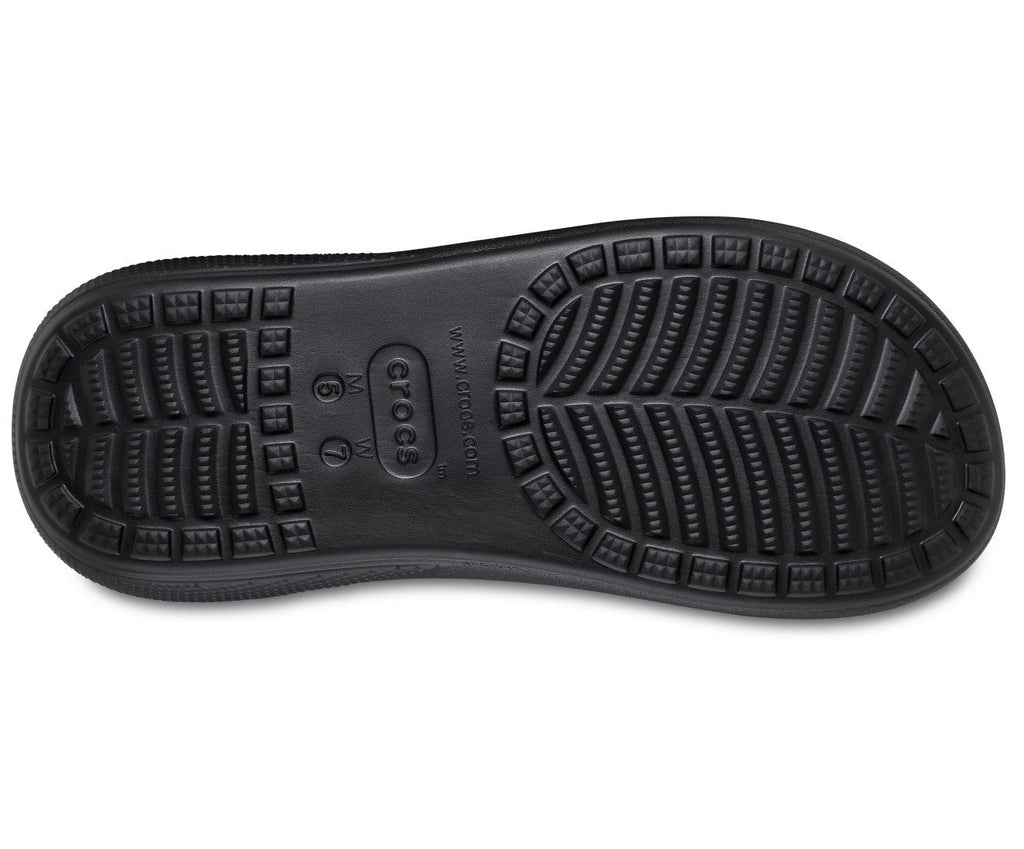 Crush Black Unisex Sandal