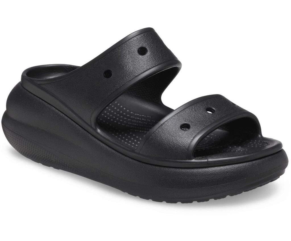 Crush Black Unisex Sandal