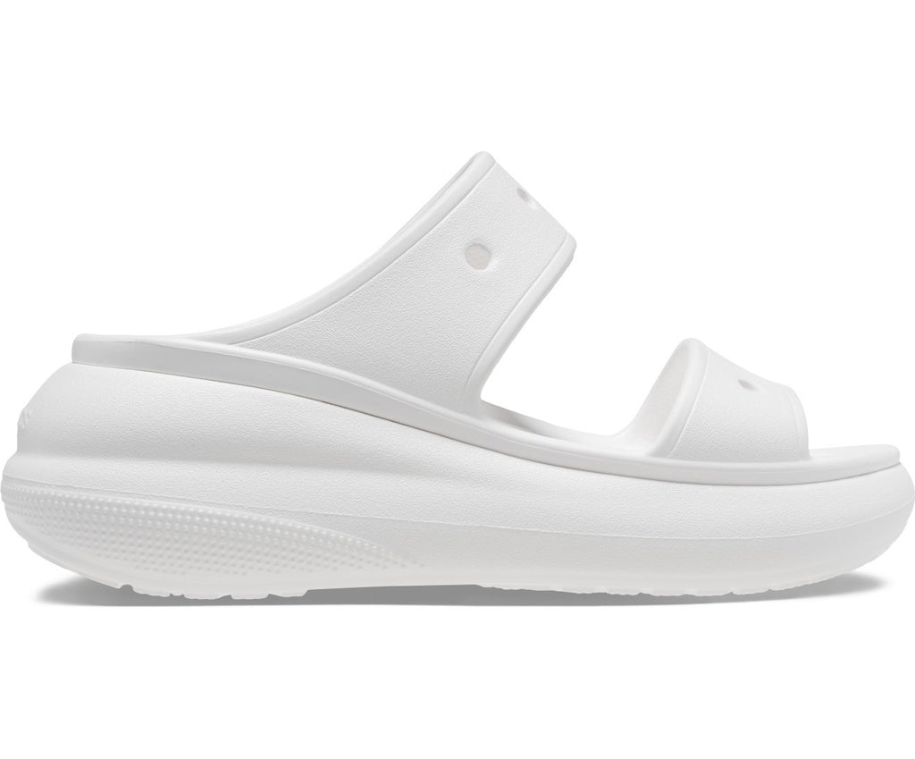 Crush White Unisex Sandal