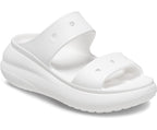 Crush White Unisex Sandal