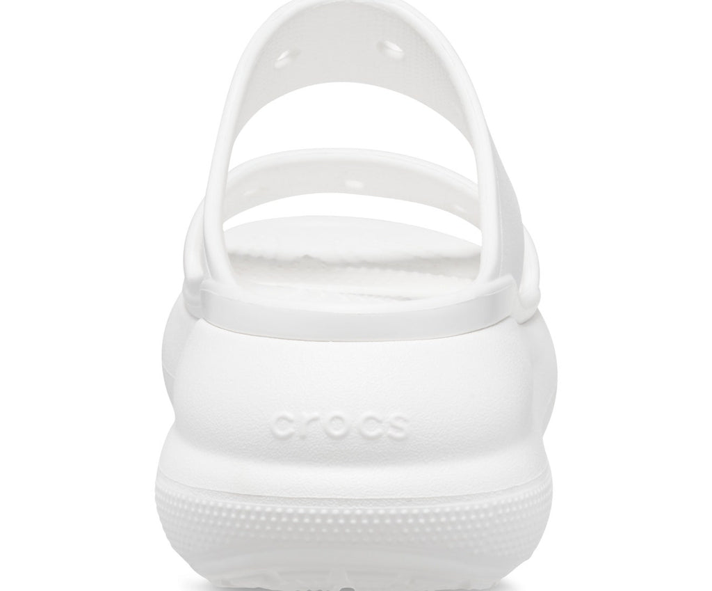 Crush White Unisex Sandal