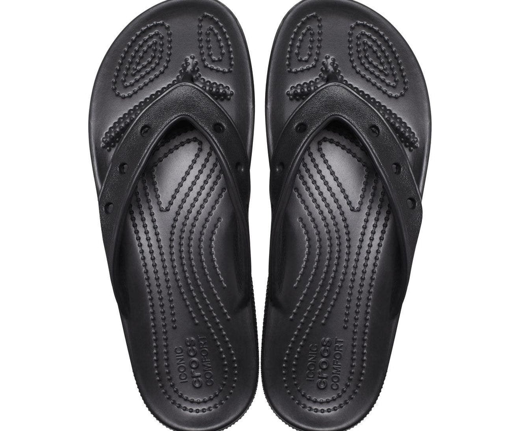 Classic Crocs Black Unisex Flip