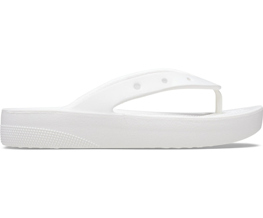 Classic Platform White Women Flip