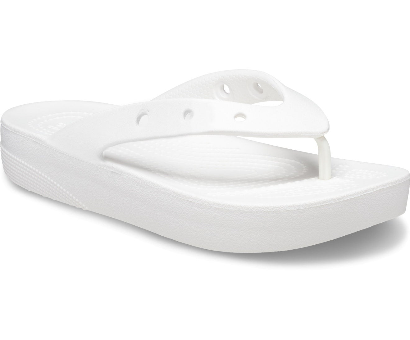 Classic Platform White Women Flip