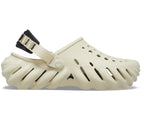 Echo Bone/Black Unisex Clog