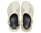 Echo Bone/Black Unisex Clog