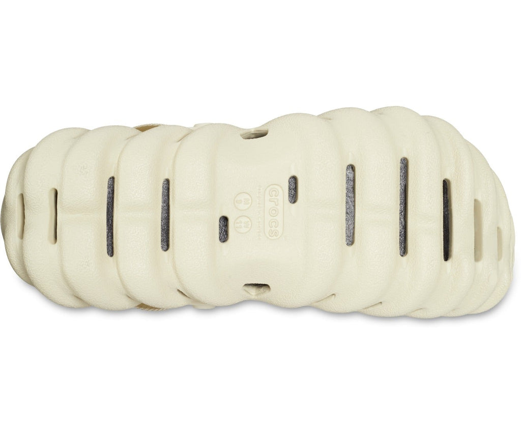 Echo Bone/Black Unisex Clog