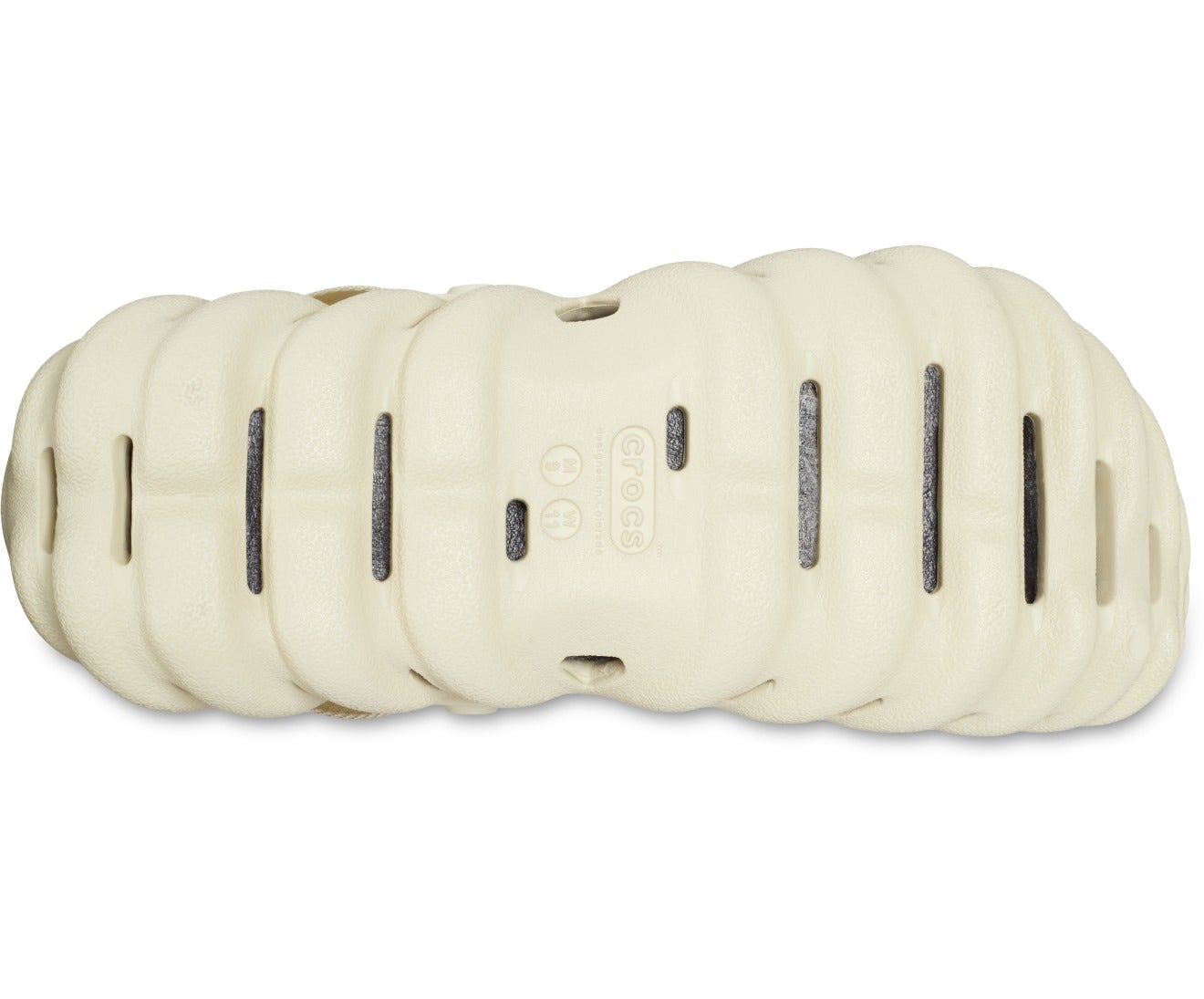 Echo Bone/Black Unisex Clog