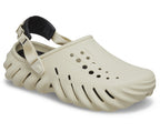 Echo Bone/Black Unisex Clog