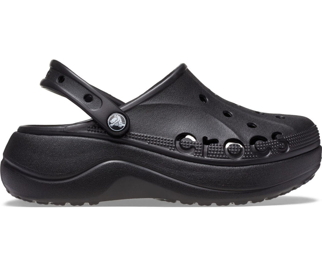 Baya Platform Black Women Clog