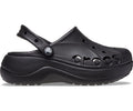 Baya Platform Black Women Clog