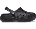 Baya Platform Black Women Clog