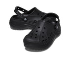 Baya Platform Black Women Clog