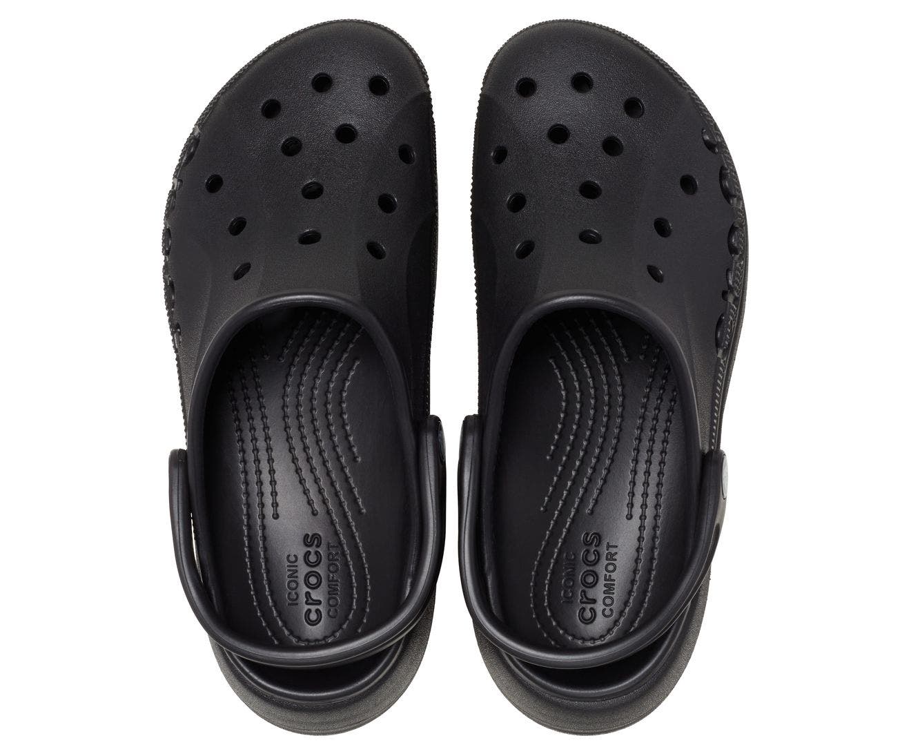 Baya Platform Black Women Clog
