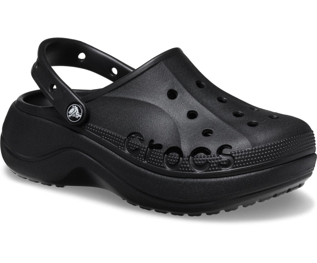 Baya Platform Black Women Clog