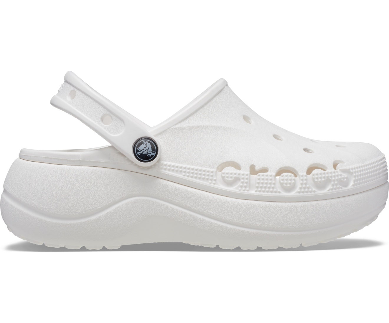 Baya Platform White Women Clog