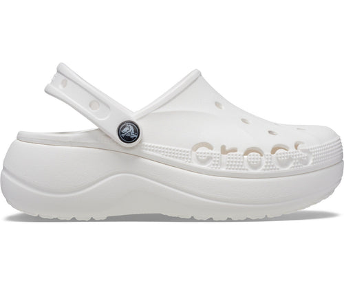 Baya Platform White Women Clog