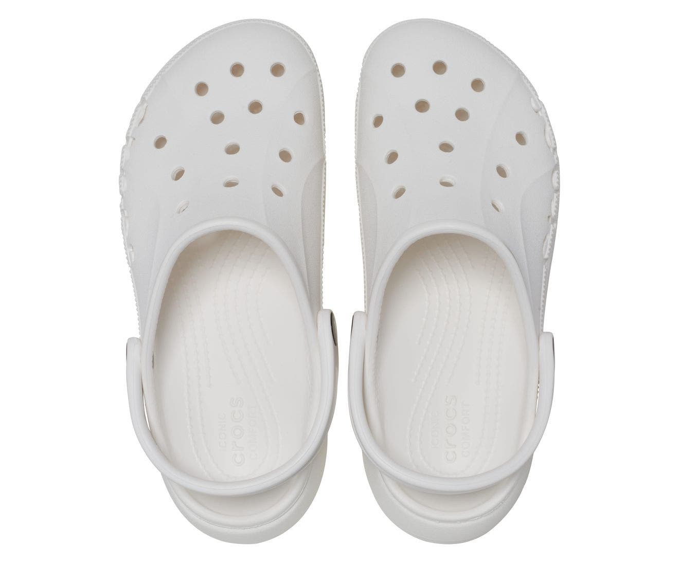 Baya Platform White Women Clog