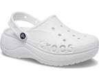 Baya Platform White Women Clog