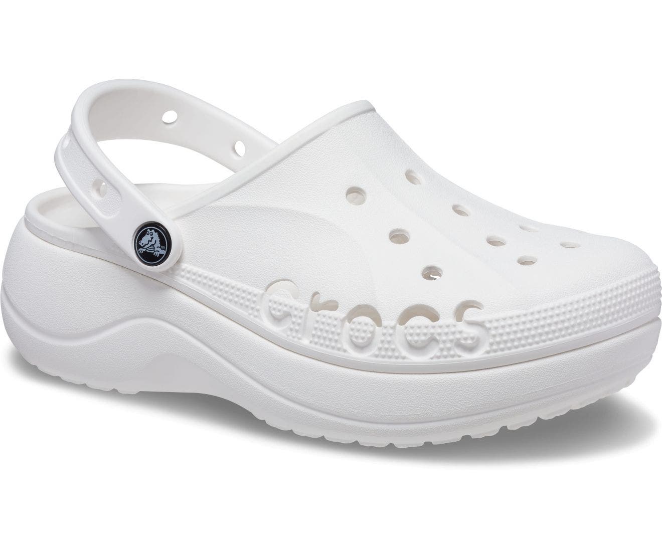 Baya Platform White Women Clog