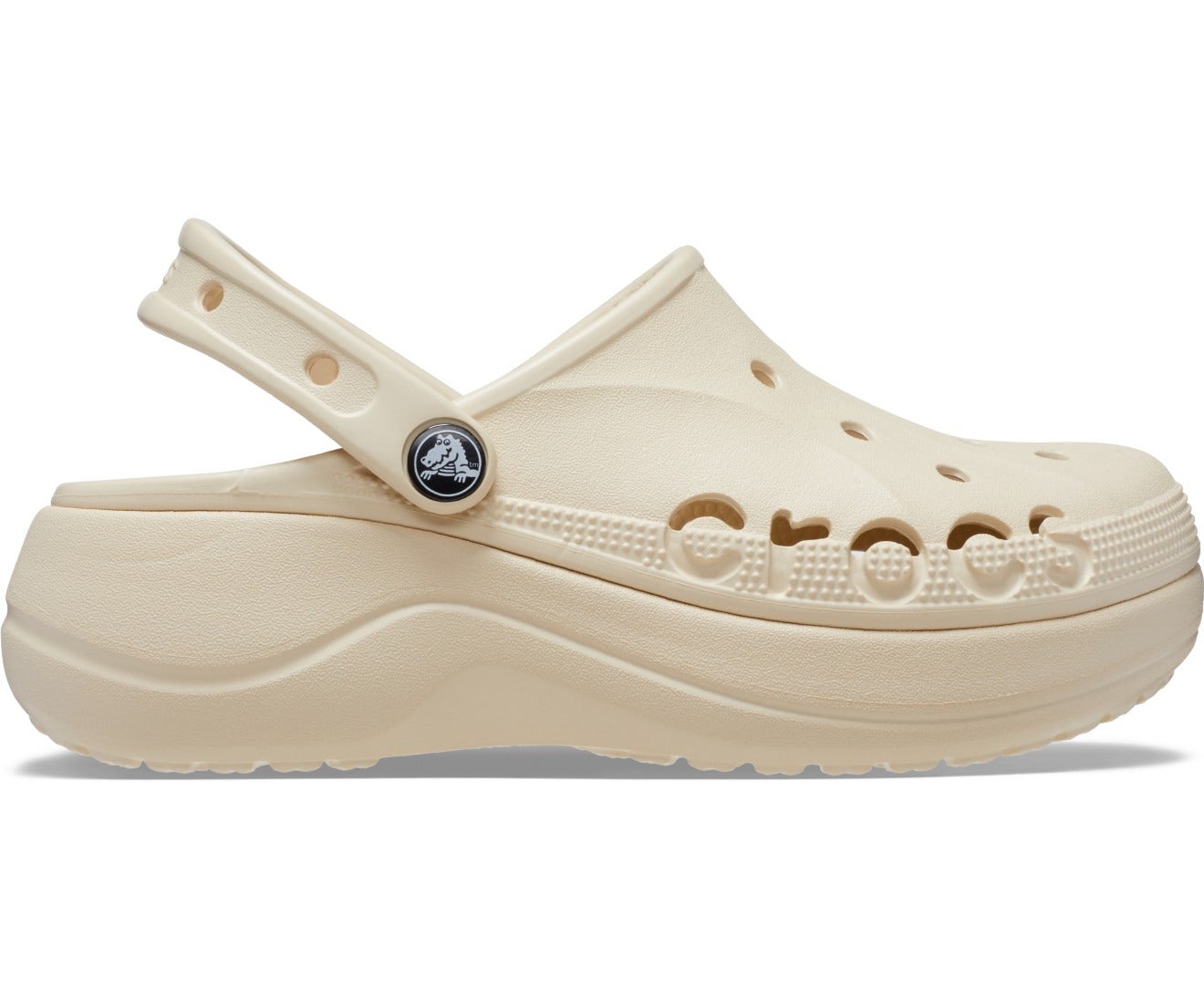 Baya Platform Winter White Women Clog