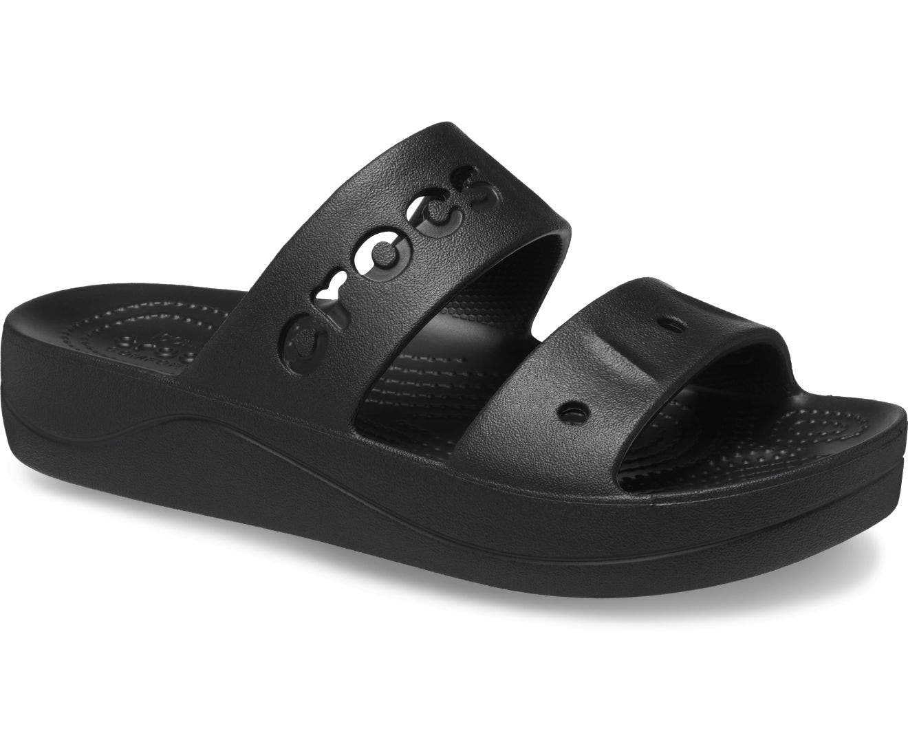 Baya Platform Black Women Sandal