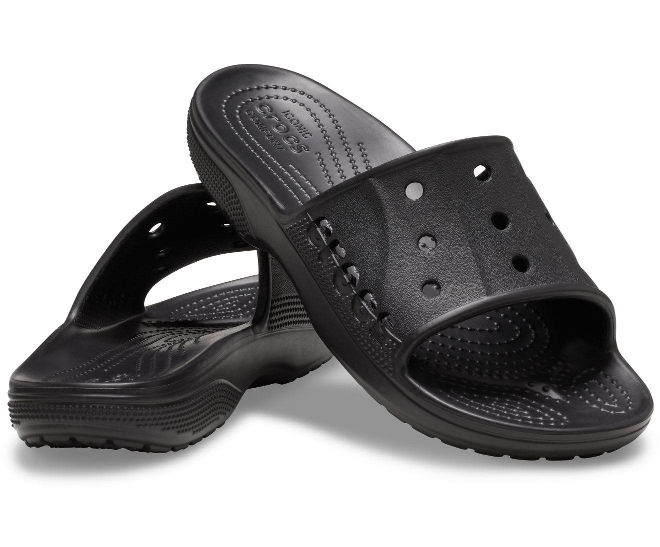 Baya II Black Unisex Slide
