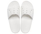 Baya II White Unisex Slide