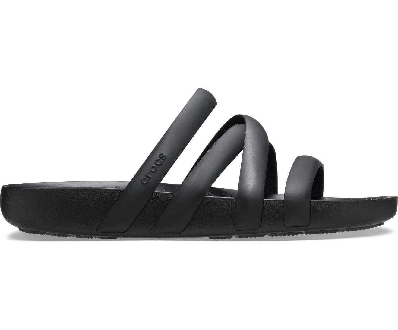Splash Strappy Black Women Sandal